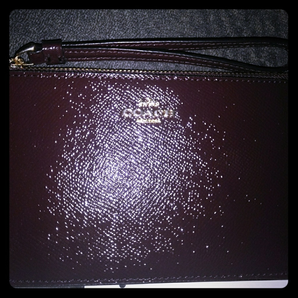 Brand new with tags coach cell phone wristlet